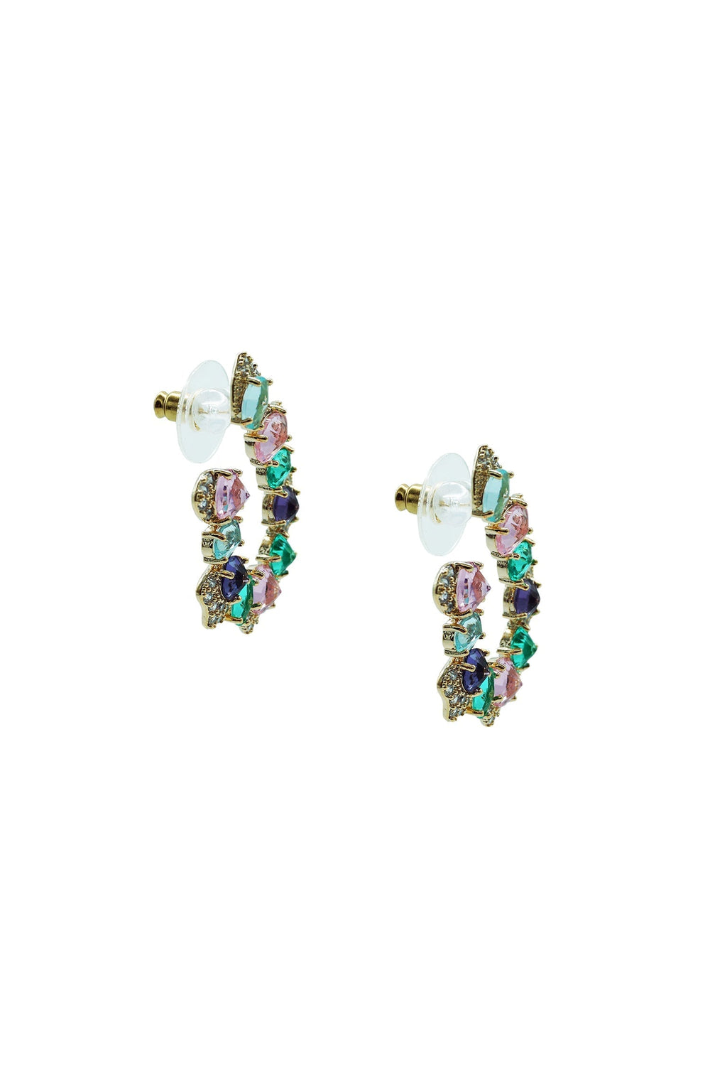 Kasia Multicoloured Gem Earrings | Afterpay | Zip Pay | Sezzle