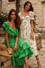 Brissa Dress Alamour The Label Brissa Floral Midi Dress | Afterpay | Zip Pay | Sezzle | LayBuy