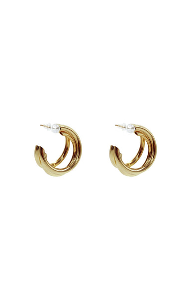 Marta Gold Hoop Earrings