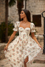 Brissa Dress Alamour The Label Brissa Floral Midi Dress | Afterpay | Zip Pay | Sezzle | LayBuy