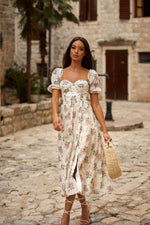 Brissa Dress Alamour The Label Brissa Floral Midi Dress | Afterpay | Zip Pay | Sezzle | LayBuy