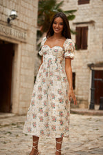 Brissa Dress Alamour The Label Brissa Floral Midi Dress | Afterpay | Zip Pay | Sezzle | LayBuy