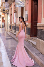 Bilquis - Dusty Pink Alamour The Label Bilquis Dusty Pink Mermaid Gown | Afterpay | Zip Pay | Laybuy