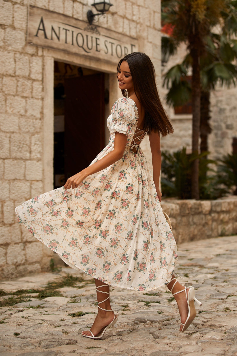 Brissa Dress Alamour The Label Brissa Floral Midi Dress | Afterpay | Zip Pay | Sezzle | LayBuy