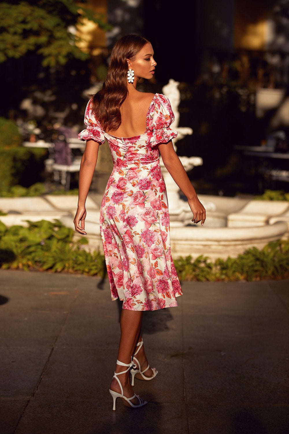 Perlita Dress Alamour The Label Perlita Pink Floral A-Line Dress | Afterpay | Zip Pay | Sezzle