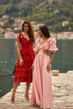 Dayanara Dress Alamour The Label Dayanara San Gallo Pink Dress | Afterpay | Laybuy | Klarna