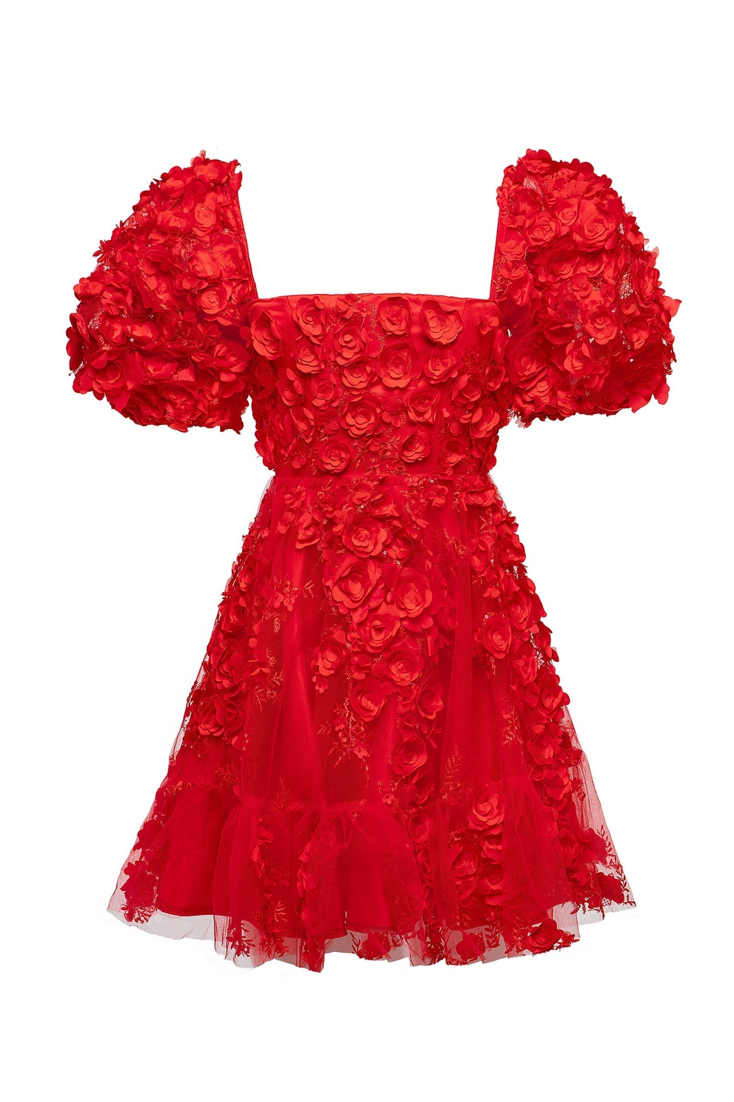 Coraline 3D Floral Mini Dress | Afterpay | Zip Pay | Sezzle | LayBuy