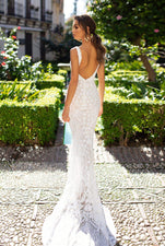 Luriana - White Alamour The Label Luriana White Sequin Gown | Afterpay | Laybuy | Klarna | Zip Pay