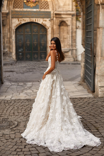 Esen Gown Alamour Made-To-Order Esen 3D Floral Bridal Gown | Afterpay | Klarna | Zip Pay