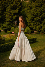 Dinara Set - White Alamour The Label Dinara Satin Two Piece Set | Afterpay | Zip Pay | Sezzle | Lay Buy