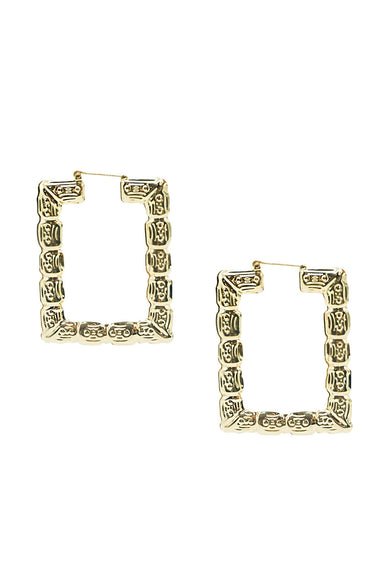 Lais Textured Gold Earrings