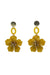 Petra Mustard Flower Drop Earrings Alamour The Label Petra Mustard Flower Drop Earrings | Afterpay | Klarna | Zip Pay