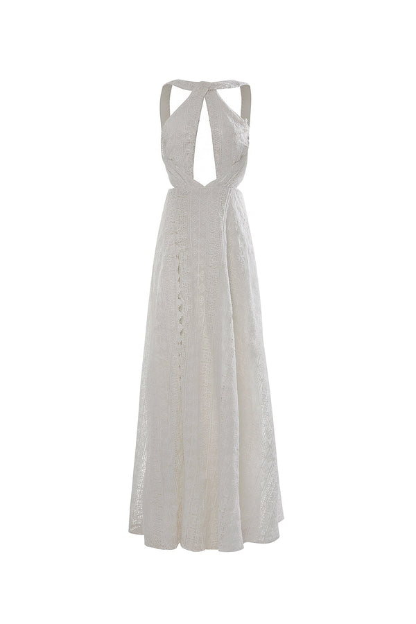 Zayna White Lace Maxi Dress | Afterpay | Zip Pay | Sezzle | LayBuy