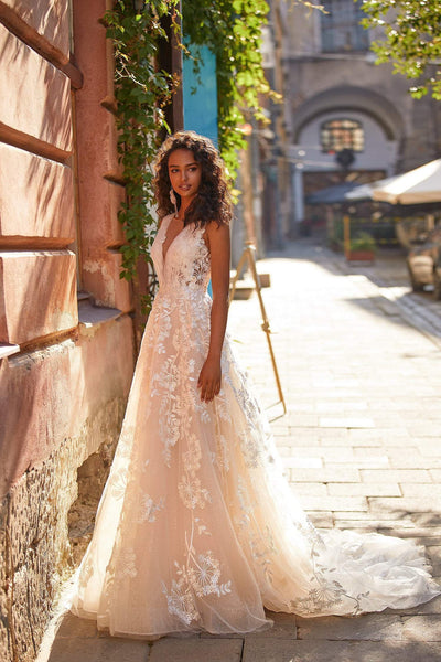 Claudine Gown Alamour Made-To-Order Claudine Floral Tulle Gown | Afterpay | Laybuy | Klarna | Zip Pay