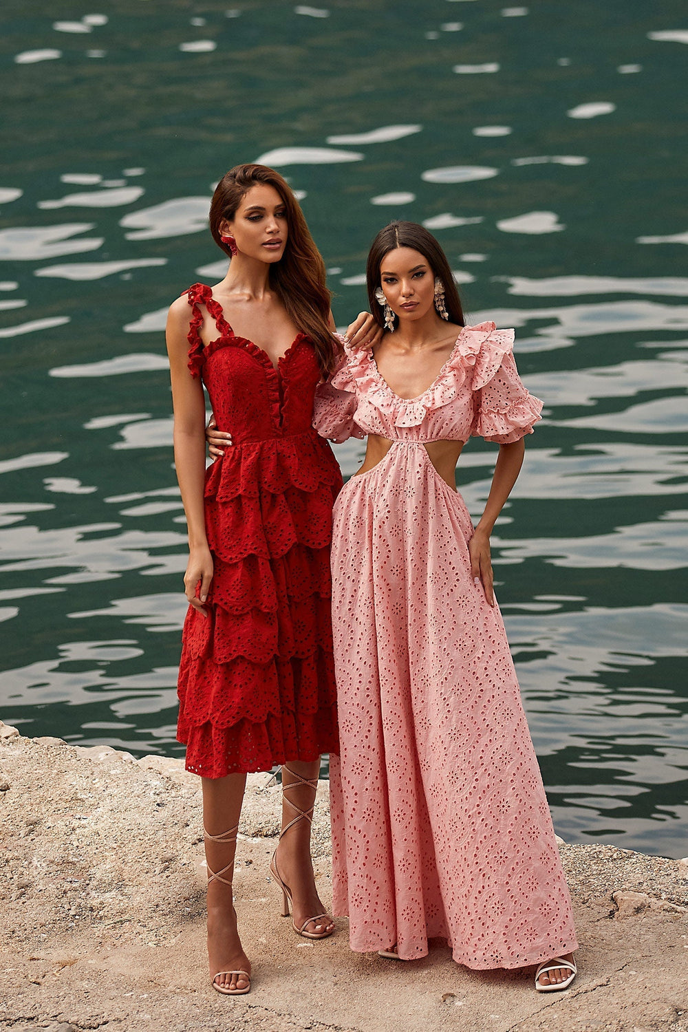 Dayanara Dress Alamour The Label Dayanara San Gallo Pink Dress | Afterpay | Laybuy | Klarna