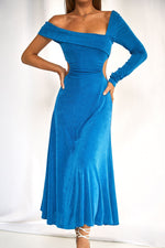 Luciana Dress Alamour The Label Luciana Blue Long Sleeve Dress | Afterpay | Zip Pay | Sezzle | LayBuy