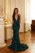 Ciara - Emerald Alamour Made-To-Order Ciara Emerald Sequin Gown | Afterpay | Klarna | Zip Pay