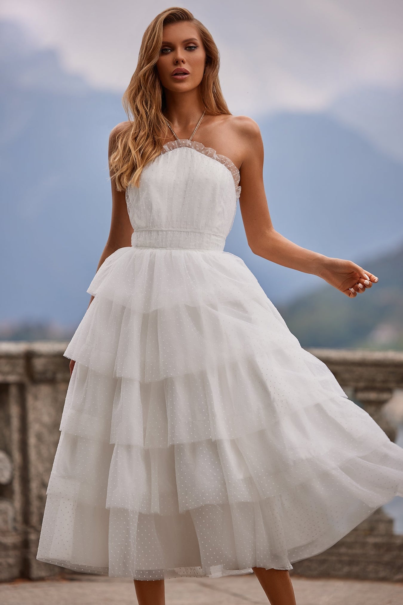 White Tulle Dresses & Gowns