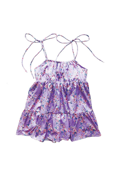 Yasena Kids Dress Alamour The Label Yasena Kids Lilac Floral Dress | Afterpay | Klarna | Zip Pay