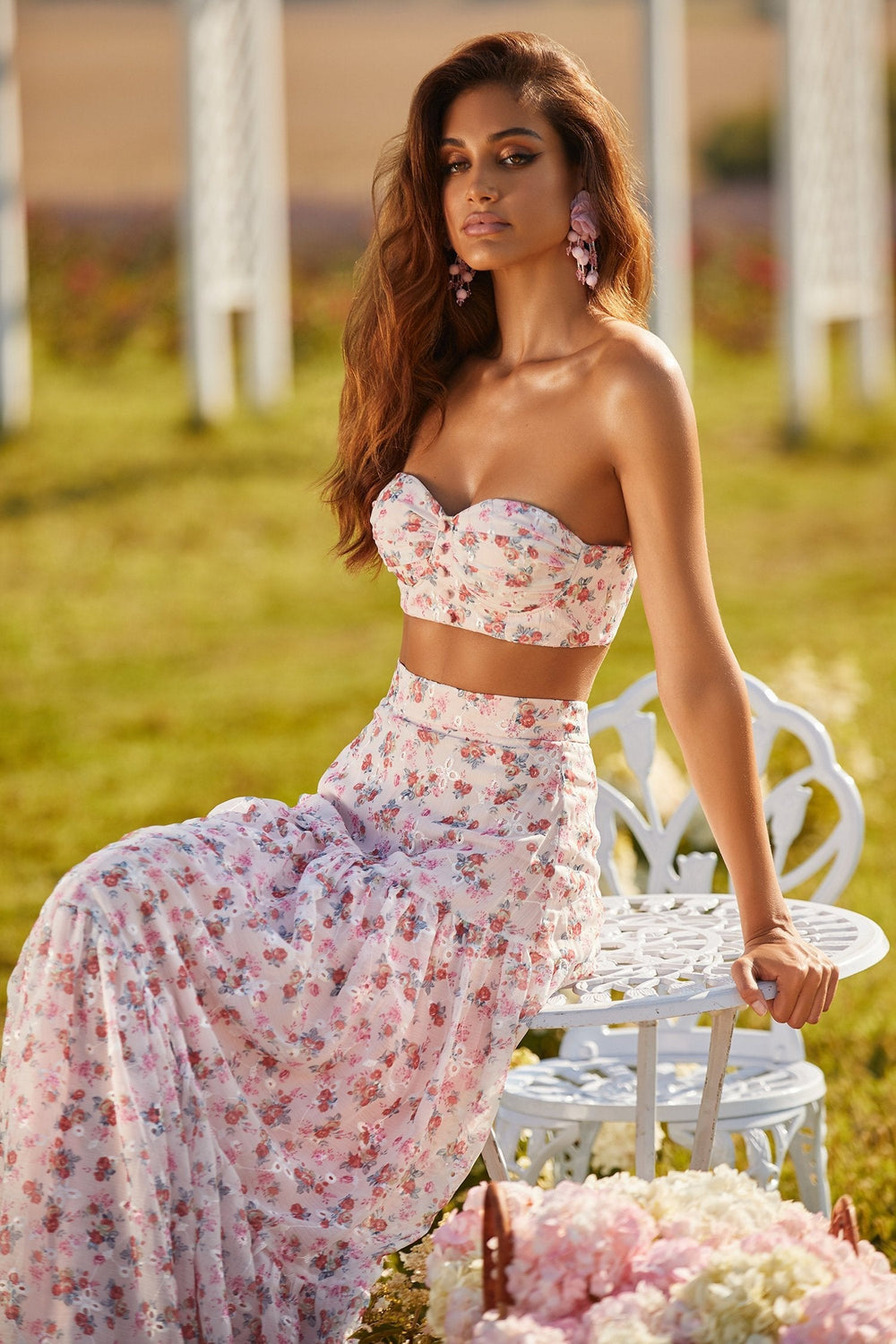 Helene Set Alamour The Label Helene Floral Two Piece Set | Afterpay | Zip Pay | Sezzle
