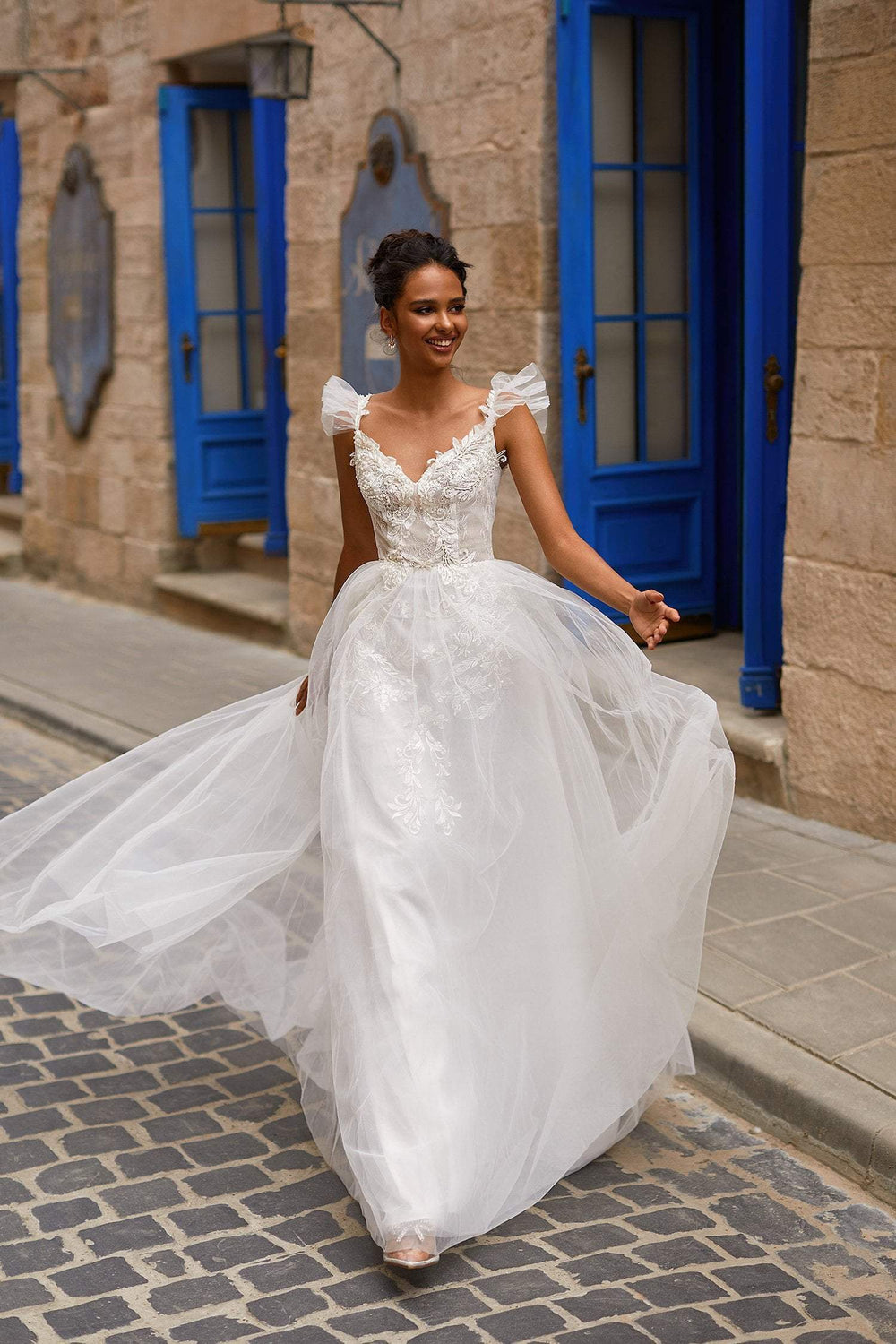 Chrysie Gown Alamour Made-To-Order Chrysie White Open Back Bridal Gown | Afterpay | Laybuy | Klarna