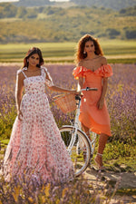 Anais Dress Alamour The Label Anais Floral Straight Neck Maxi Dress | Afterpay | Zip Pay | Sezzle