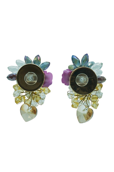 Marta Multicolored Heart Earrings Alamour The Label Marta Multicolored Heart Earrings | Afterpay | Klarna | Zip Pay