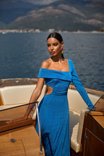 Luciana Dress Alamour The Label Luciana Blue Long Sleeve Dress | Afterpay | Zip Pay | Sezzle | LayBuy