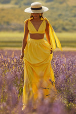 Maeve Set Alamour The Label Maeve Yellow Poplin Two Piece Set | Afterpay | Laybuy | Klarna