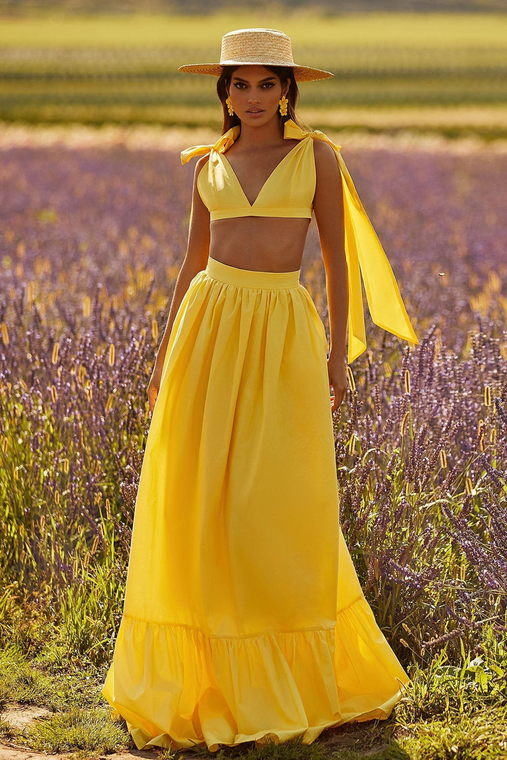 Maeve Set Alamour The Label Maeve Yellow Poplin Two Piece Set | Afterpay | Laybuy | Klarna