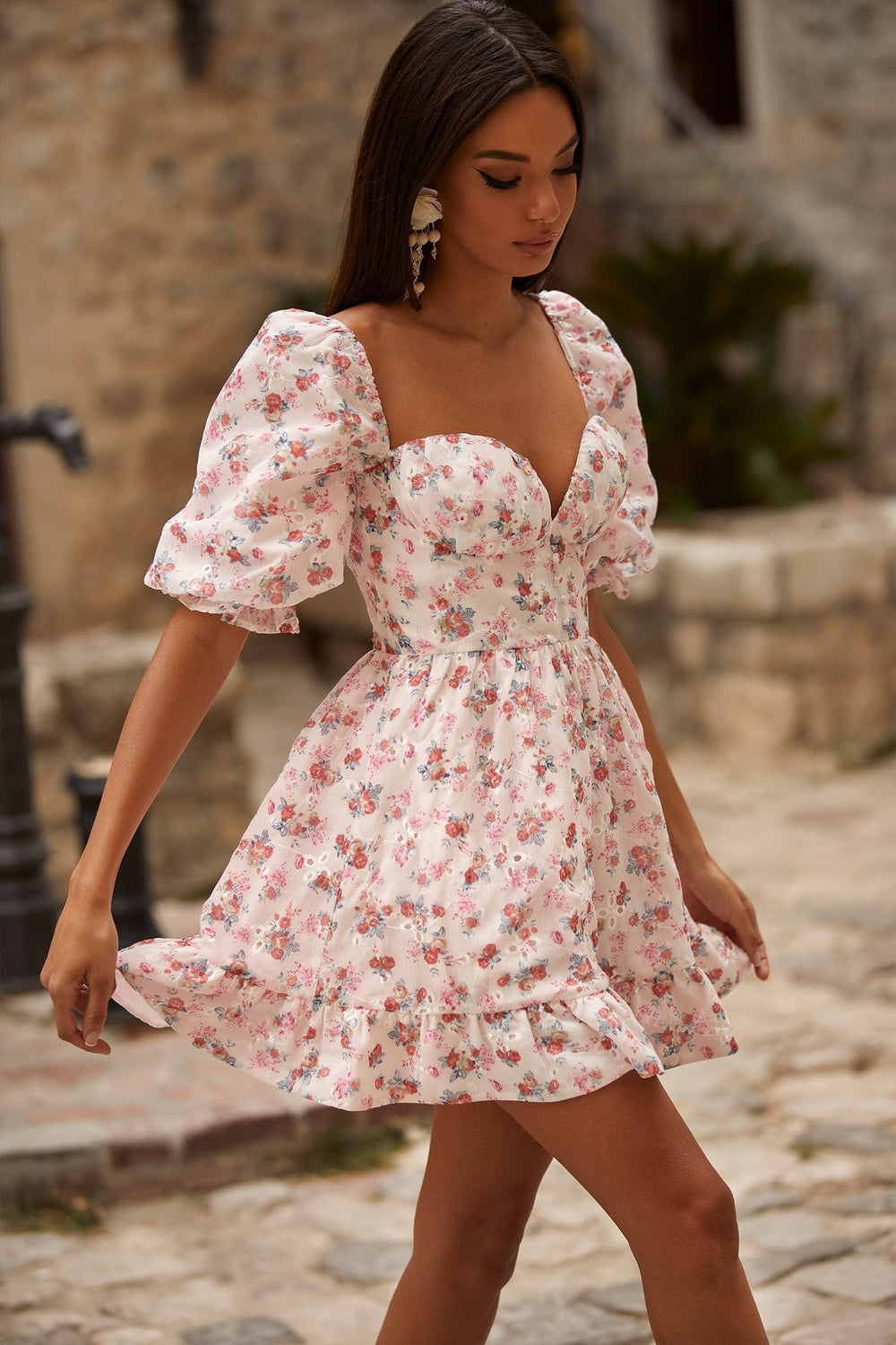 Triana Dress Alamour The Label Triana Floral Mini Dress | Afterpay | Zip Pay | Sezzle | LayBuy