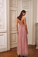 Carly Dress Alamour The Label Carly Mauve Lace up Back Dress | Afterpay | Zip Pay | Sezzle