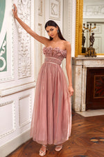 Carly Dress Alamour The Label Carly Mauve Lace up Back Dress | Afterpay | Zip Pay | Sezzle