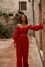 Belita Set Alamour The Label Belita Red Two Piece Set | Afterpay | Zip Pay | Sezzle | LayBuy