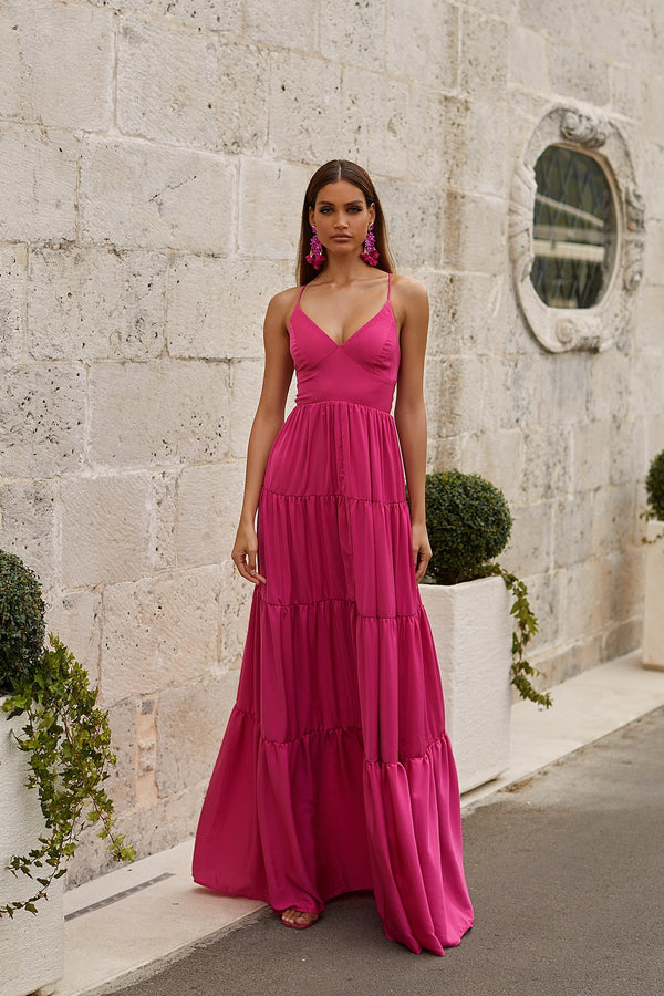 Karmia Pink Maxi Dress | Afterpay | Zip Pay | Sezzle | LayBuy