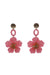 Petra Rose Flower Drop Earrings Alamour The Label Petra Rose Flower Drop Earrings | Afterpay | Klarna | Zip Pay